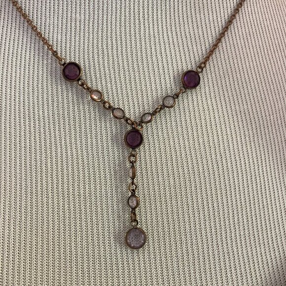 1928 & Lauren Conrad Crystal Necklaces, Set of 2 - Picture 4 of 13